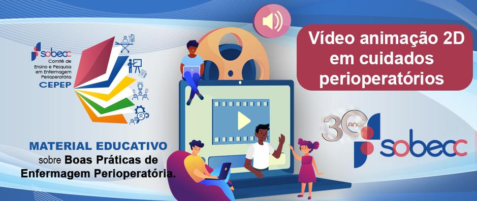 Vídeo animado em 2D para orientar crianças em cuidados perioperatórios